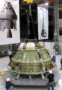 The Lockheed Martin Orion team at NASA's 